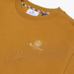 Felpa senza cappuccio Aquascutum Active SMALL LOGO CREW NECK FLEECE Bronzo - Foto 3