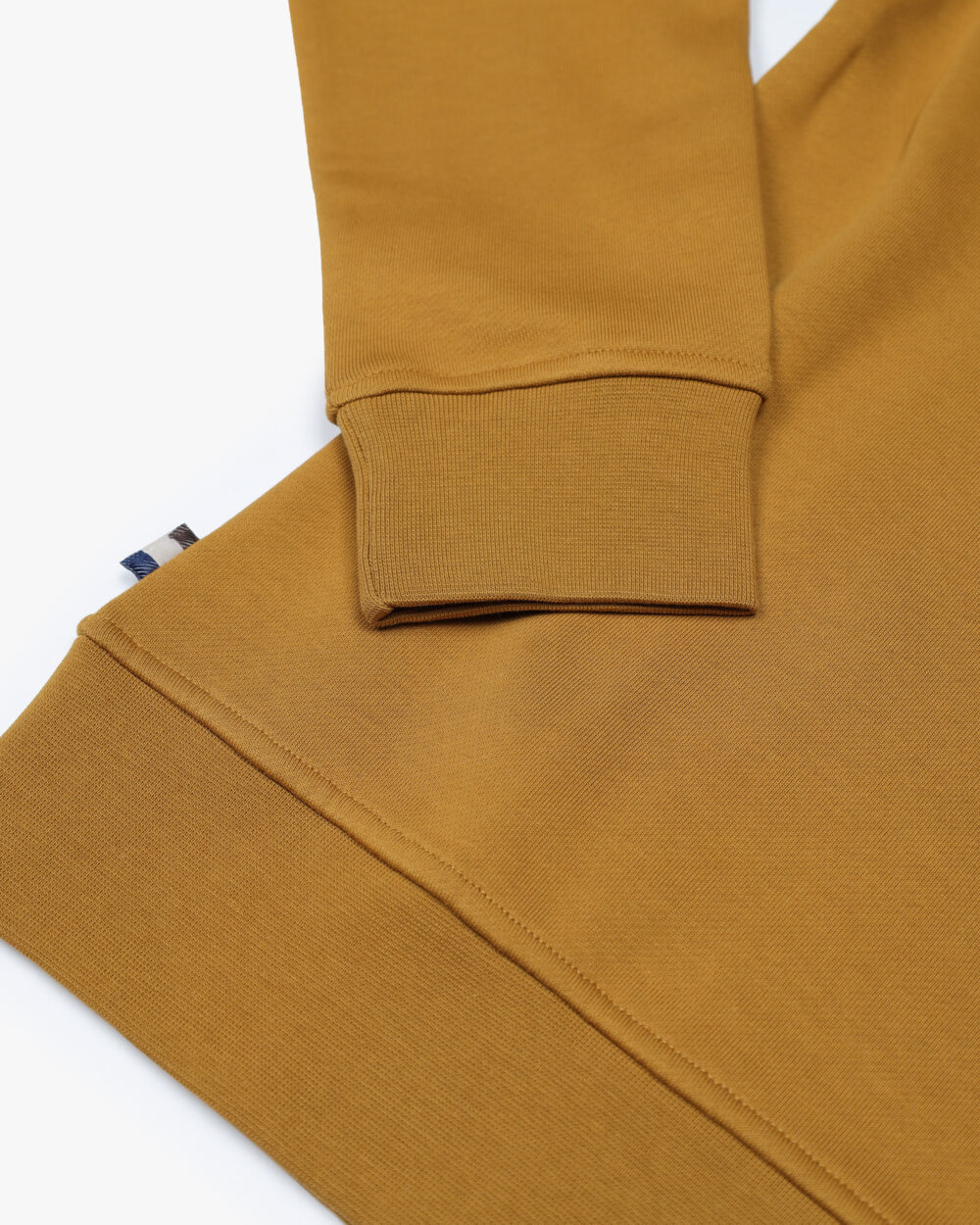 Felpa senza cappuccio Aquascutum Active SMALL LOGO CREW NECK FLEECE Bronzo - Foto 4