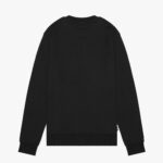 Felpa senza cappuccio Aquascutum Active BIG LOGO CREW NECK FLEECE Nero - Foto 2