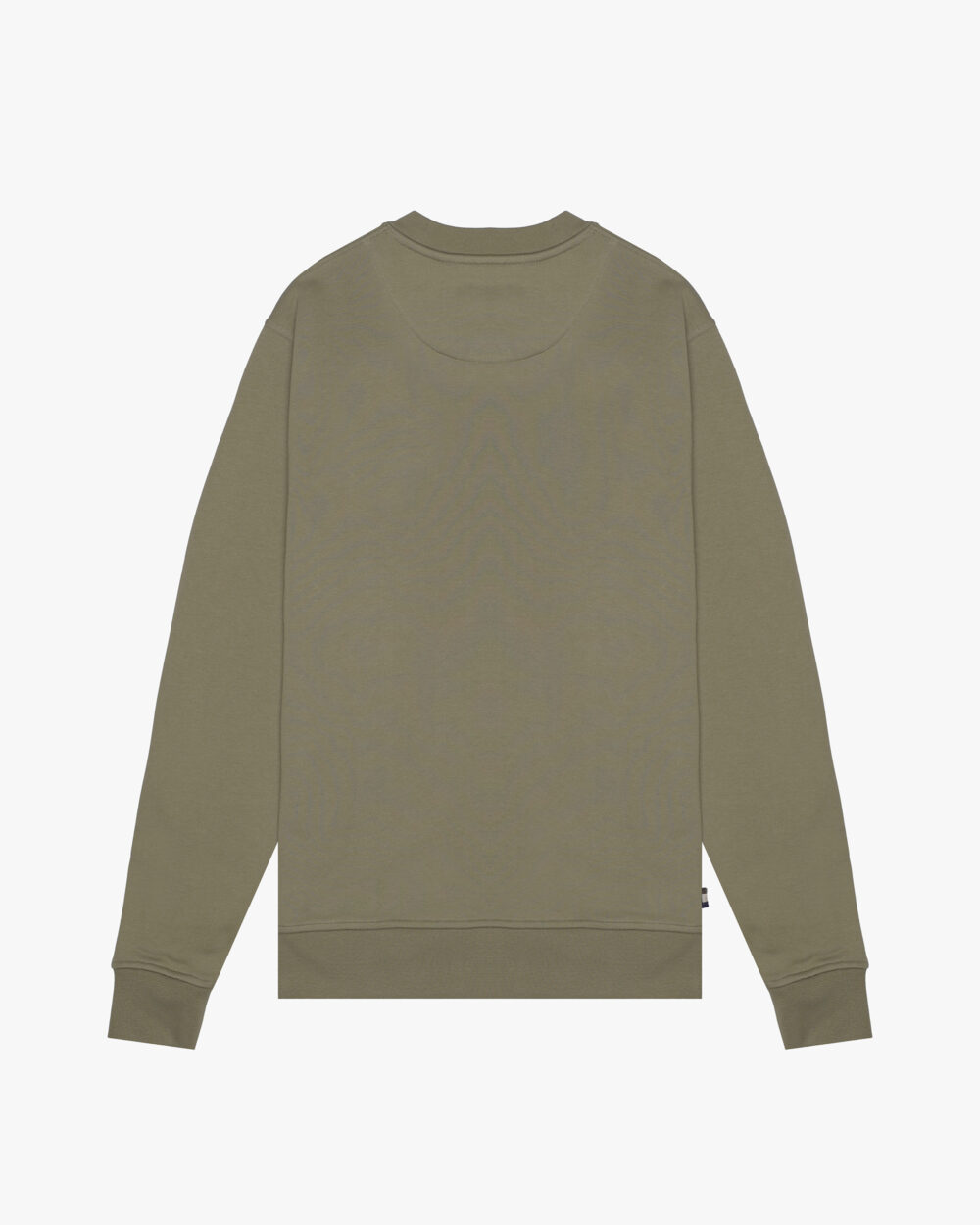 Felpa senza cappuccio Aquascutum Active BIG LOGO CREW NECK FLEECE Verde Oliva - Foto 2