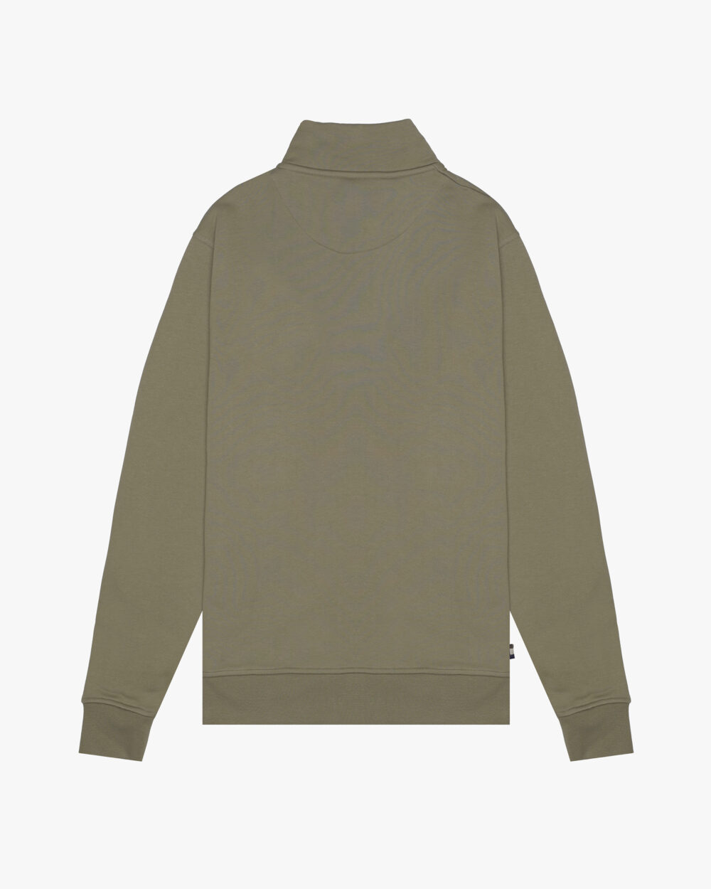 Felpa senza cappuccio Aquascutum Active CENTERED LOGO 1/4 ZIP FLEECE Verde Oliva - Foto 2