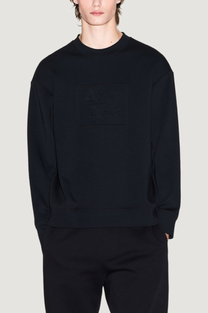 Felpa senza cappuccio Armani Exchange  Nero – XM001371 AF13047