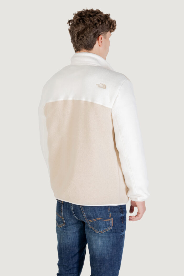 Felpa senza cappuccio The North Face M YUMIORI FULL ZIP Beige – Bianco – NF0A883RFR01