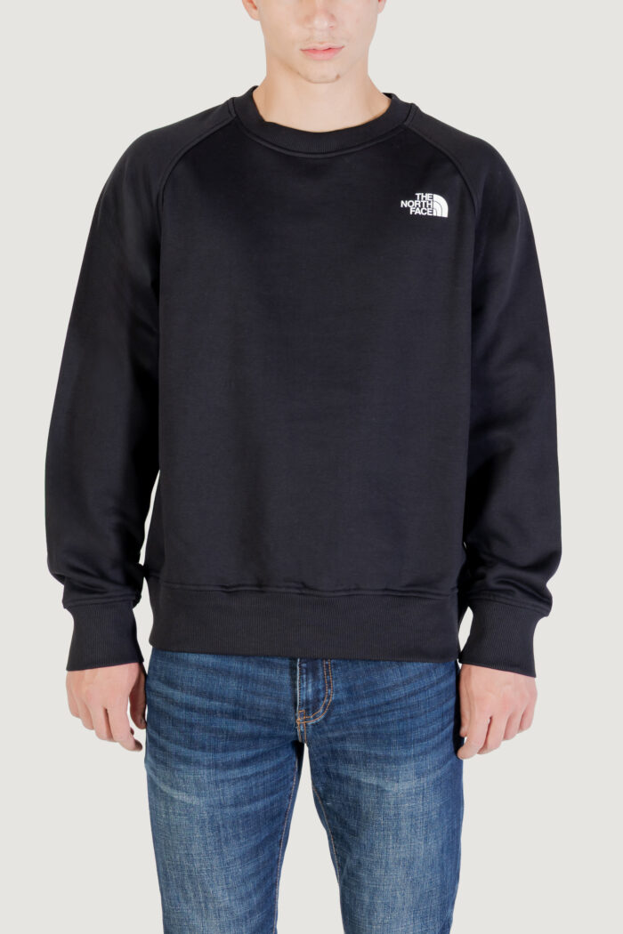 Felpa senza cappuccio The North Face M RAGLAN BOX NSE CREW Nero – NF0A89FAJK3