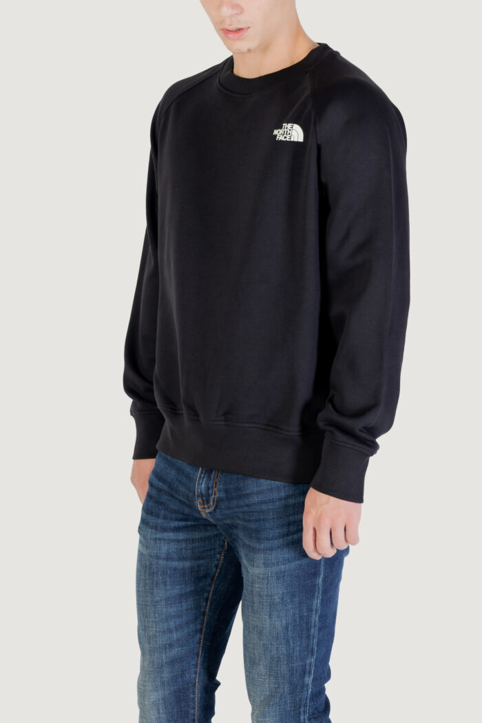 Felpa senza cappuccio The North Face M RAGLAN BOX NSE CREW Nero – NF0A89FAJK3