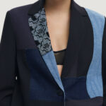 Giacca Desigual CHAQ_TEXTURES Nero - Foto 3