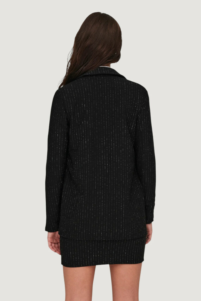Giacca Jacqueline De Yong Jdymary L/S Lurex Blazer Jrs Nero
