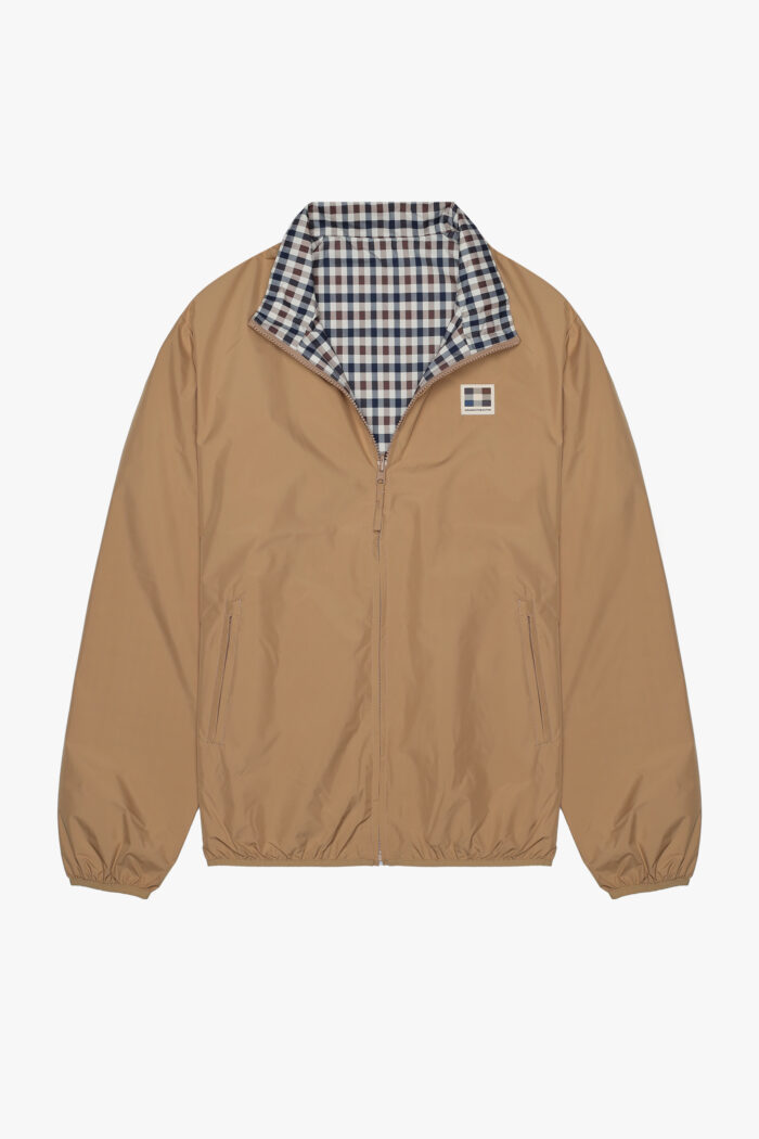 Giacchetto Aquascutum Active MOCK NECK SAILOR Beige scuro – AA_ICON_JK012