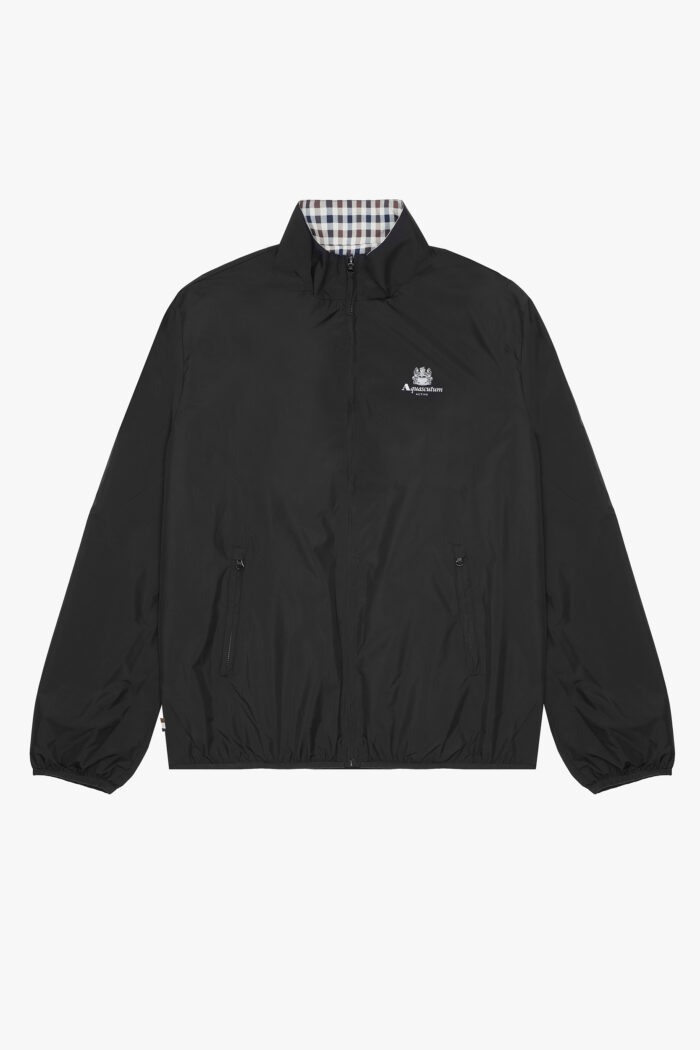 Giacchetto Aquascutum Active MOCK NECK SAILOR Nero – AA_ICON_JK002