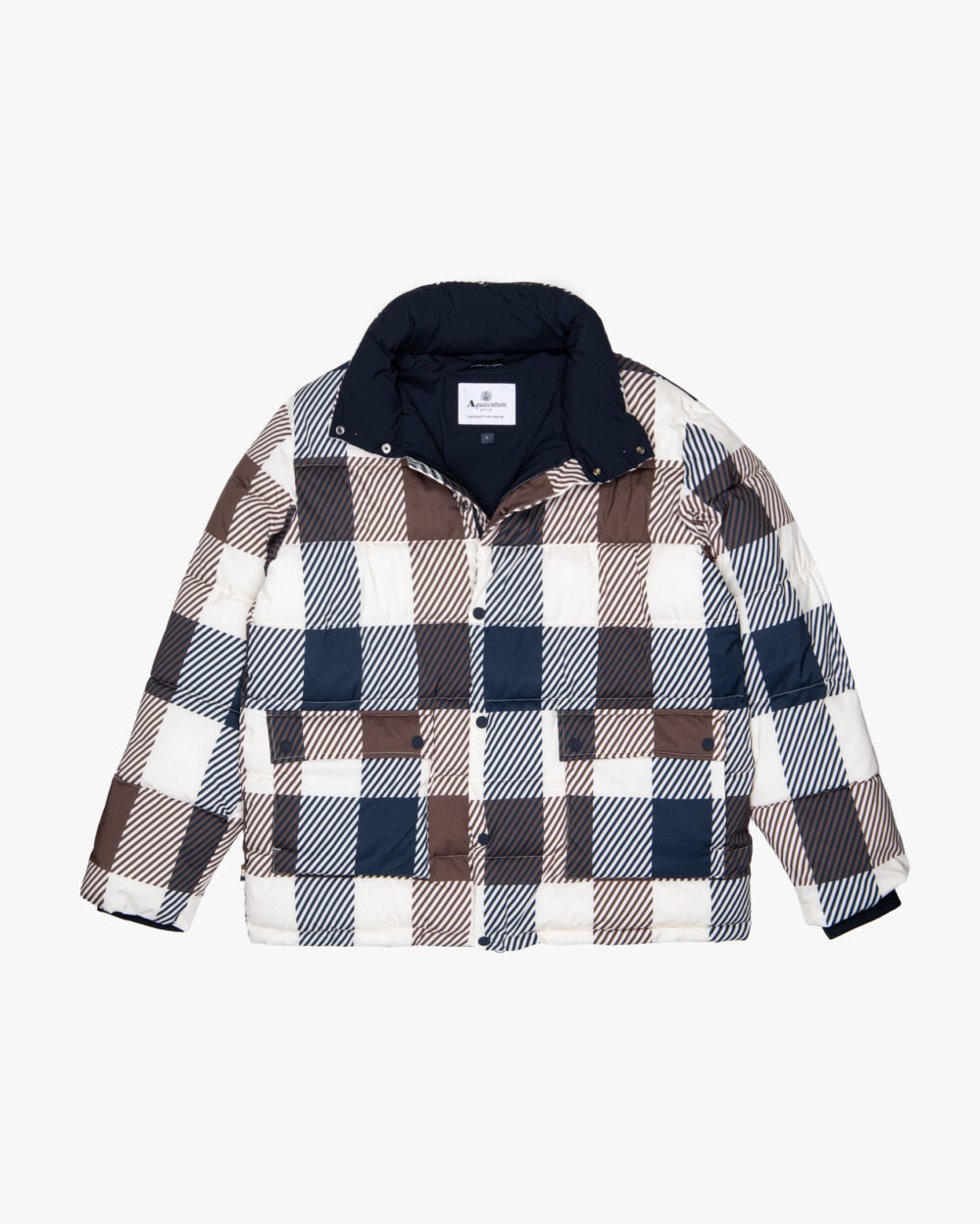 Giacchetto Aquascutum Active SP PUFFER JACKET Beige - Foto 4