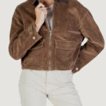 Giacchetto Only ONLGLOBAL L/S CORD JACKET CC PNT Marrone - Foto 1