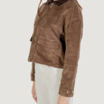Giacchetto Only ONLGLOBAL L/S CORD JACKET CC PNT Marrone - Foto 2