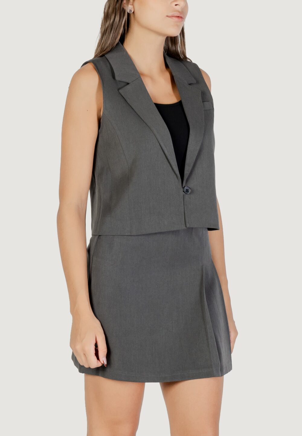 Gilet da completo Only ONLSULAJMA LIFE S/L VEST CC TLR Grigio - Foto 4