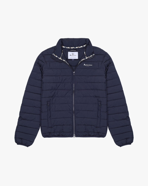 Giubbotto Aquascutum Active MOCK NECK 100gsm Blu - Foto 1