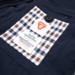 Giubbotto Aquascutum Active SP HOODED PUFFER Blu - Foto 5