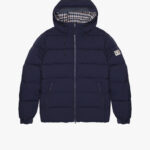 Giubbotto Aquascutum Active SP HOODED PUFFER Blu - Foto 1