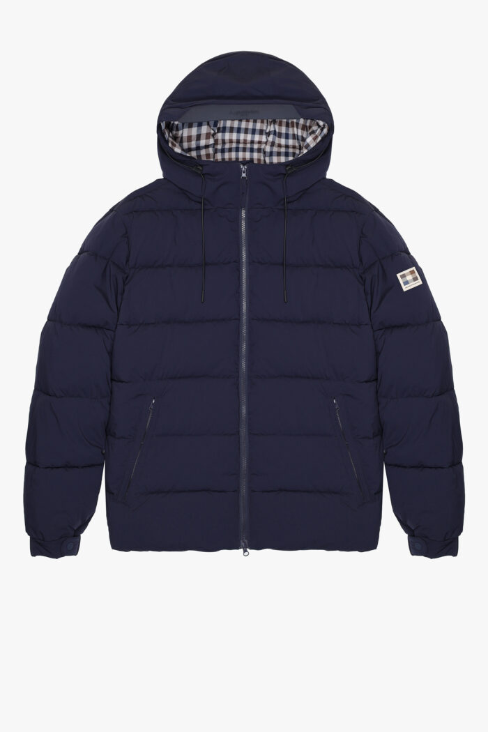 Giubbotto Aquascutum Active SP HOODED PUFFER Blu