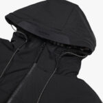 Giubbotto Aquascutum Active SP HOODED PUFFER Nero - Foto 3