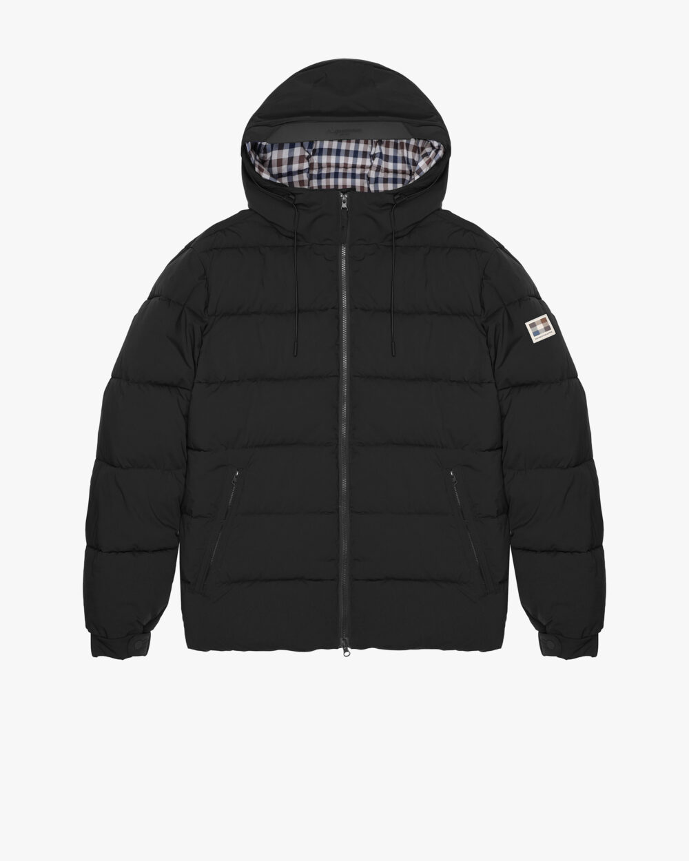 Giubbotto Aquascutum Active SP HOODED PUFFER Nero - Foto 1