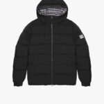 Giubbotto Aquascutum Active SP HOODED PUFFER Nero - Foto 1