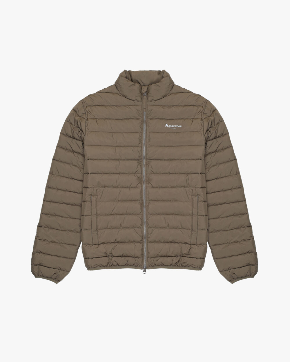 Giubbotto Aquascutum Active MOCK NECK 100gsm Verde Oliva - Foto 2