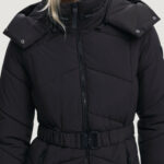 Giubbotto Desigual PADDED_BELT Nero - Foto 3
