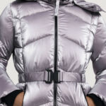 Giubbotto Desigual PADDED_METALIC Rosa - Foto 4