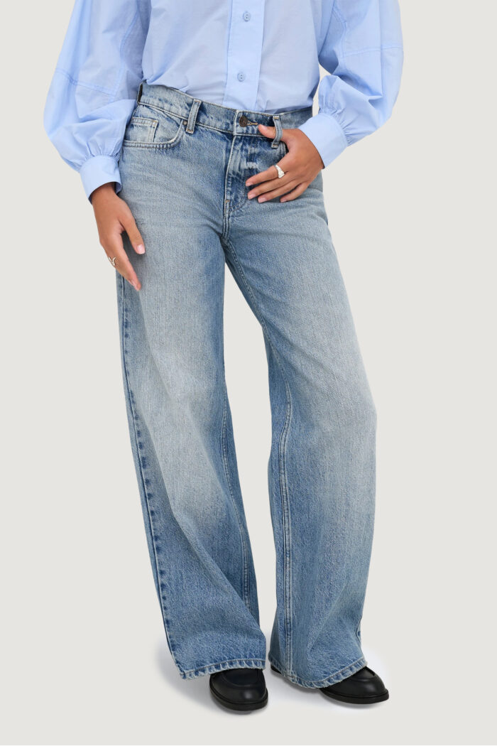 Jeans larghi Only Onlhope Low Waist Wide Dnm Tai Denim – 15352047