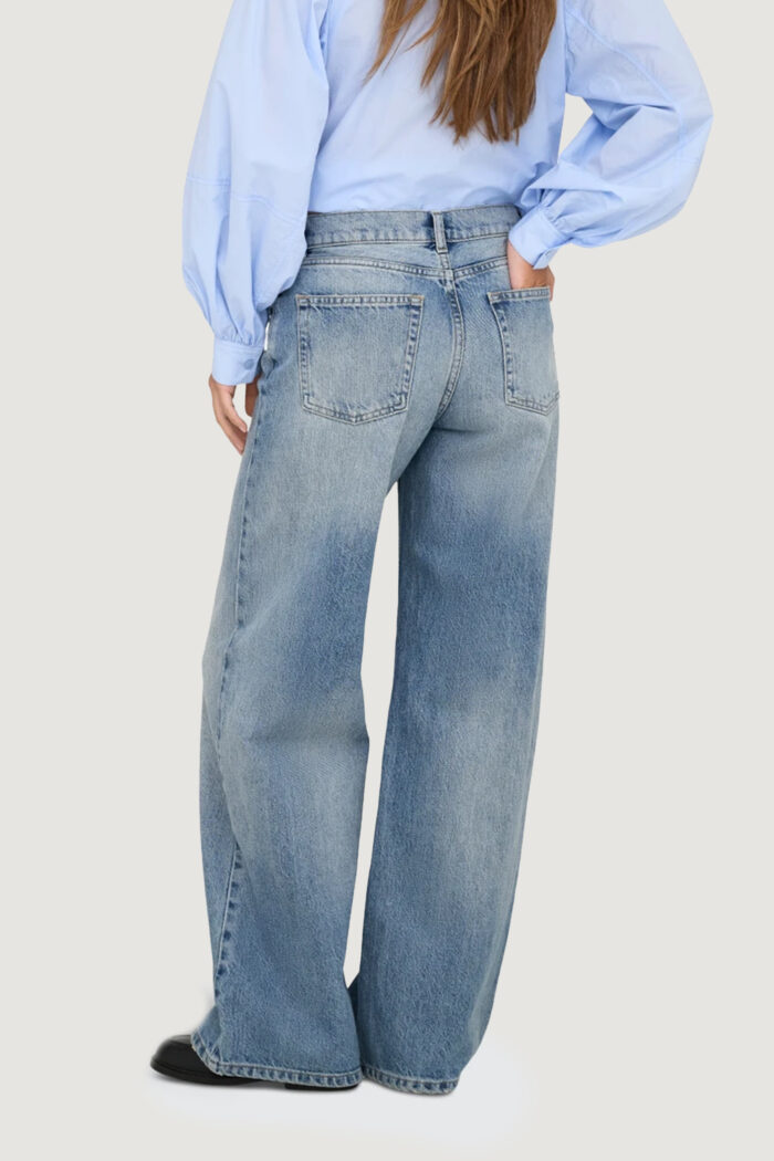 Jeans larghi Only Onlhope Low Waist Wide Dnm Tai Denim – 15352047