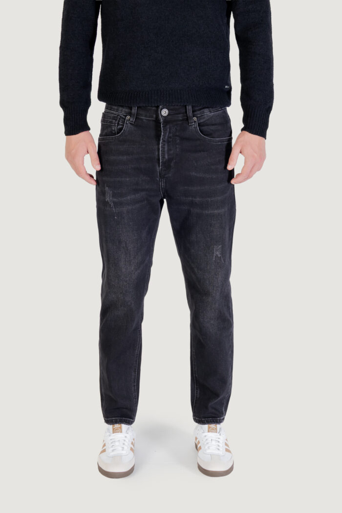 Jeans Gianni Lupo MIKE95 CARROT FIT Nero – GL6382Q
