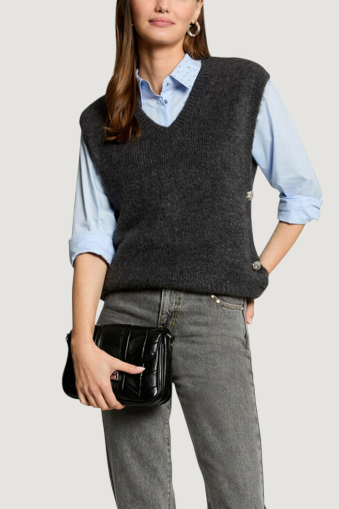 Maglia gilet Morgan De Toi  Grigio