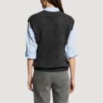 Maglia gilet Morgan De Toi  Grigio - Foto 2