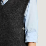 Maglia gilet Morgan De Toi  Grigio - Foto 4