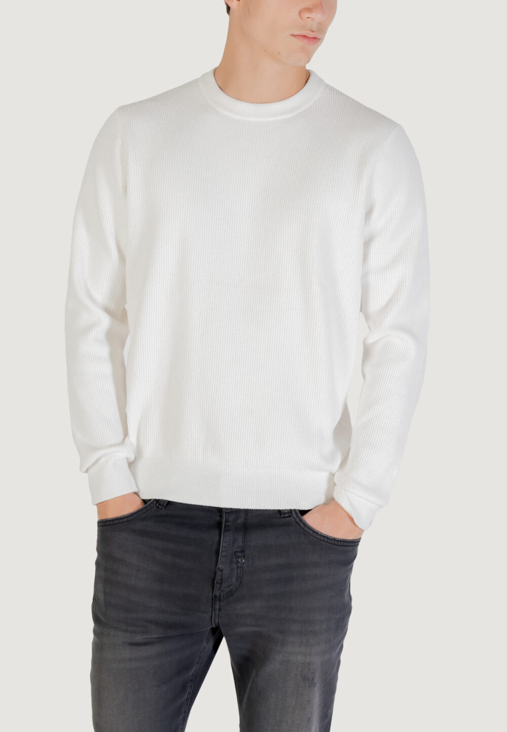 Maglia Antony Morato LISBON REGULAR FIT Crema - Foto 1