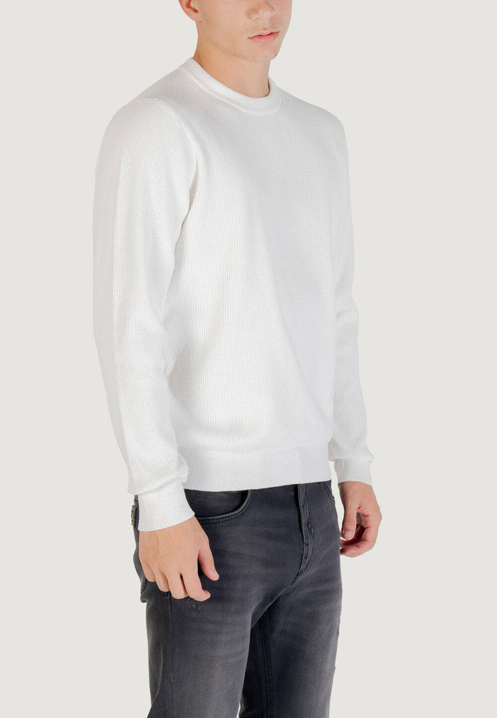 Maglia Antony Morato LISBON REGULAR FIT Crema - Foto 3