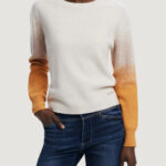 Maglia Desigual JERS_FAMA Crema - Foto 1