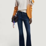 Maglia Desigual JERS_FAMA Crema - Foto 3
