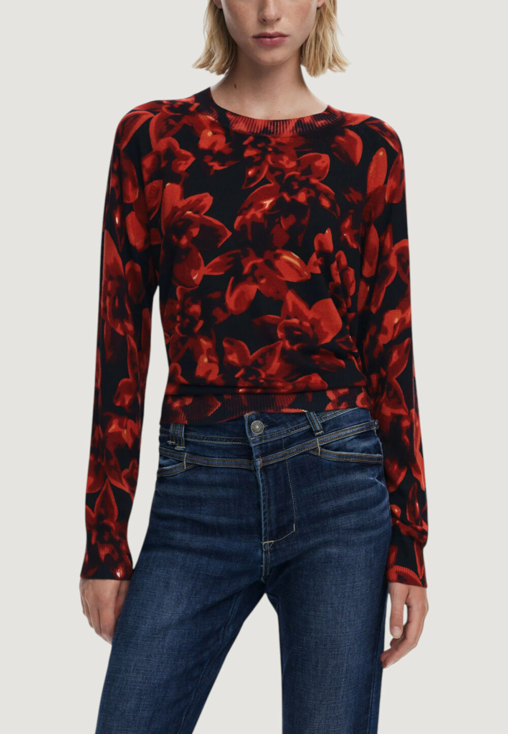 Maglia Desigual JERS_LUND Nero - Foto 1
