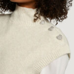 Maglia Morgan De Toi  Avorio - Foto 4