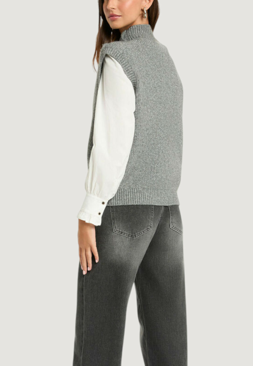 Maglia Morgan De Toi  Grigio - Foto 2