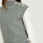Maglia Morgan De Toi  Grigio - Foto 3