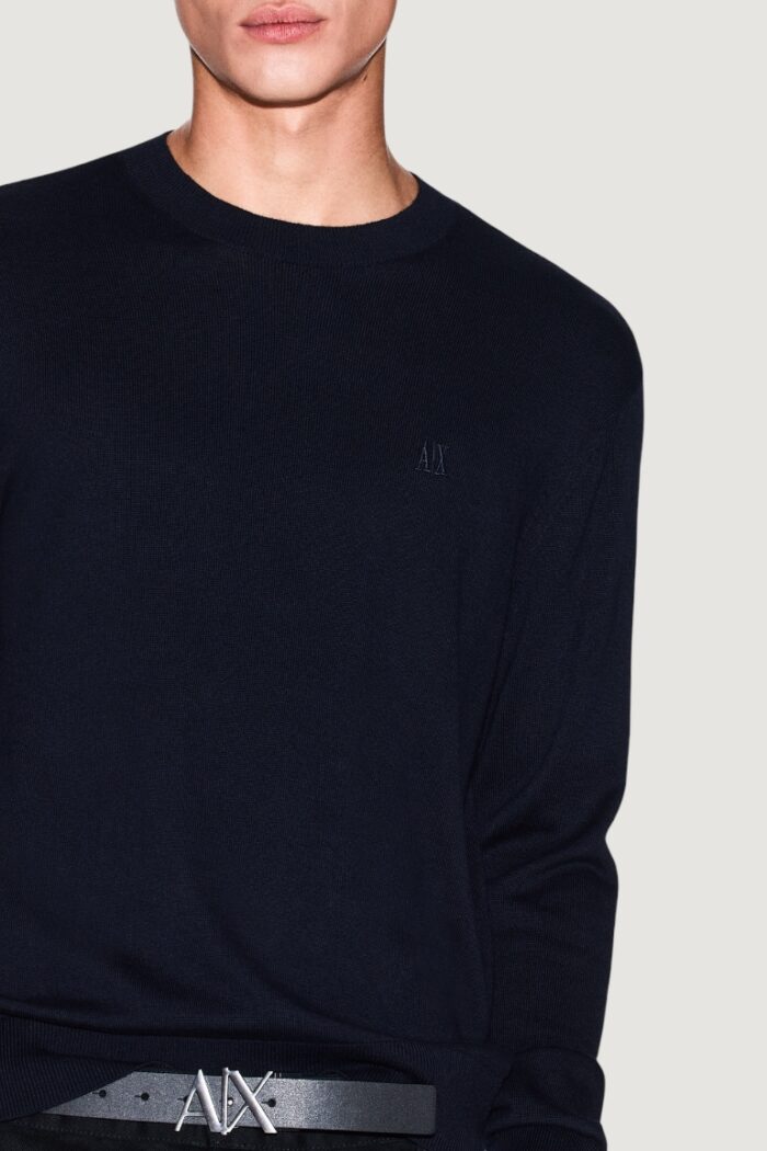 Maglione Armani Exchange PULLOVER Blue scuro – XM000338 AF12291
