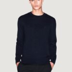 Maglione Armani Exchange PULLOVER Blue scuro - Foto 5