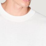 Maglione Armani Exchange PULLOVER Panna - Foto 2