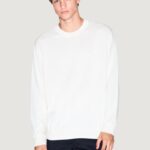 Maglione Armani Exchange PULLOVER Panna - Foto 5