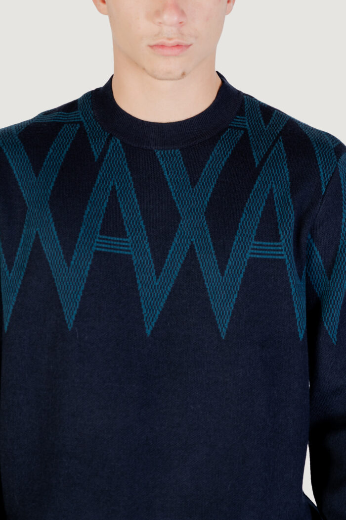 Maglione Armani Exchange PULLOVER Petrolio – XM001338 AF14007