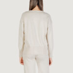 Maglione Choral  Avorio - Foto 5