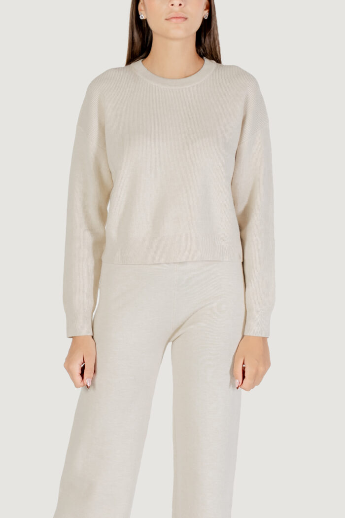 Maglione Choral  Avorio – SLI5ML026122D