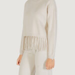 Maglione Choral  Avorio - Foto 3