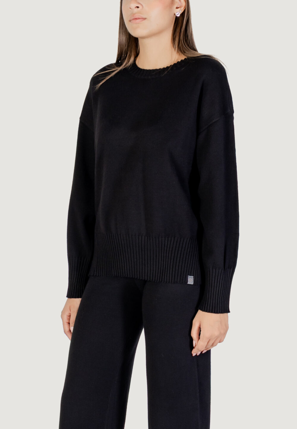 Maglione Choral  Nero - Foto 3